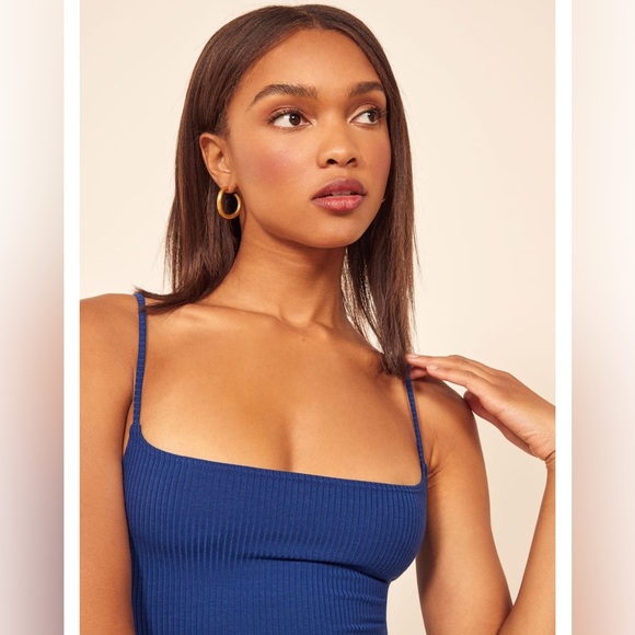 Reformation Blue Tank Top - Picture 5 of 10